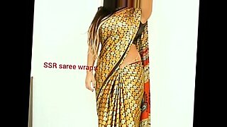 indian telugu saree aunty oil massage with servants