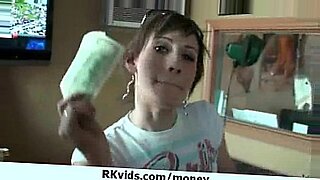 ania kinskis face gets covered with cum after bedroom sex finishing