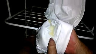 teen creamed on bed